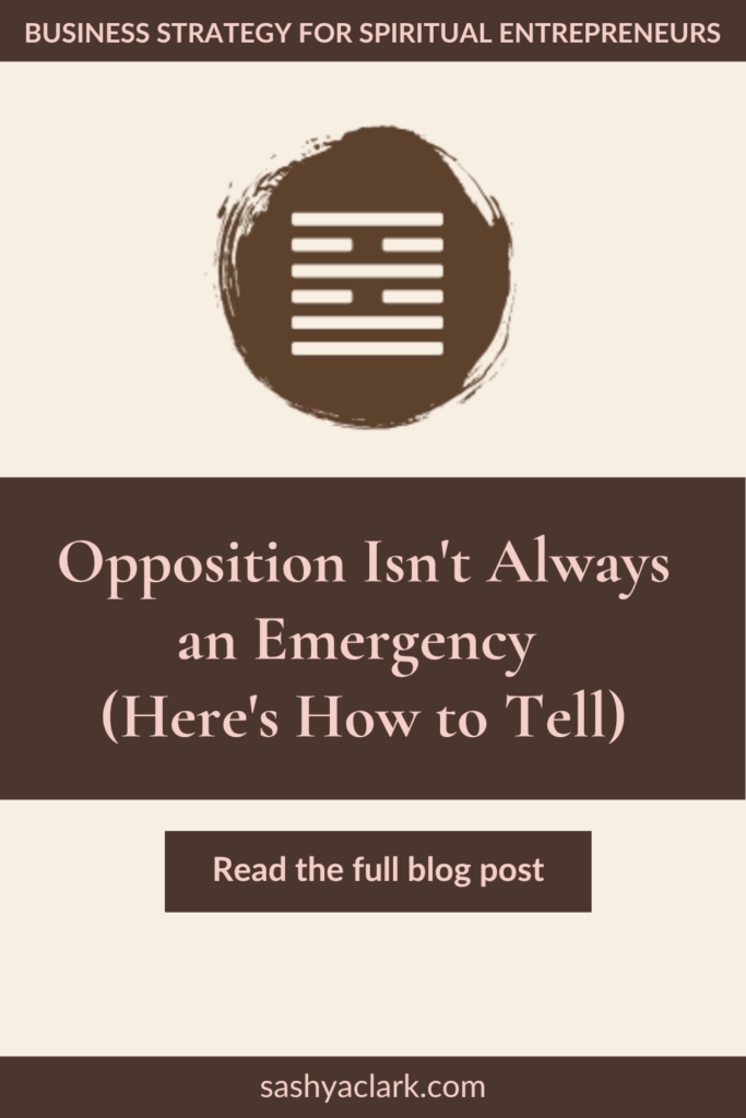 I-Ching Hexagram 38, Opposition, the ancient symbol connected to Human Design Gate 38.