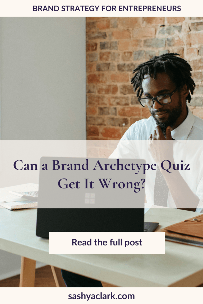 A small business owner learning about his Brand Archetype by using his birth chart at sashyaclark.com